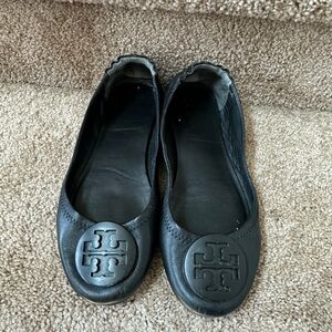 Tory Burch black Ballerina Flats 7M